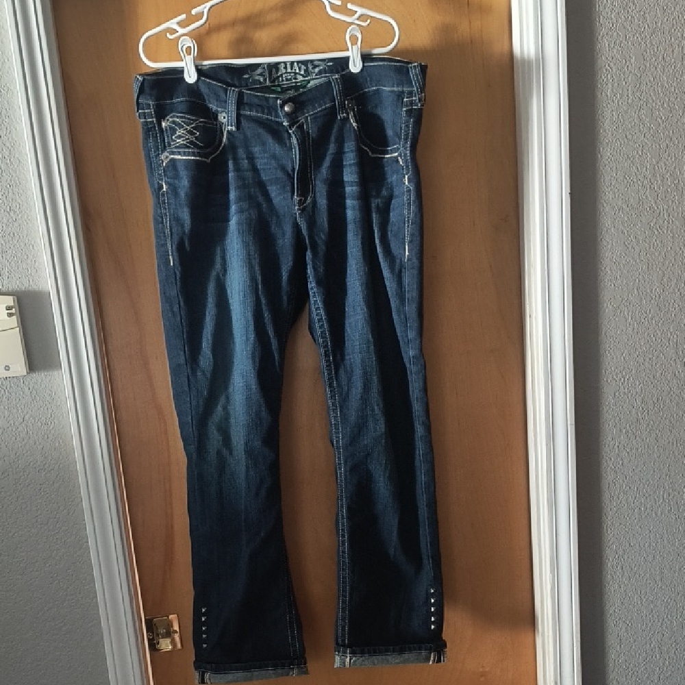 Ariat Women's Dark Blue Straight Leg Jeans